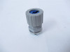 Hubbell SHC2035CR; Cord Connector 3/4 F3 Gray