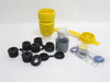 Hubbell HBL28W08; Watertight Locking Connector 30A 125/250VAC