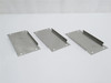 Marel 3456465; Lot-3; SS Blade Fixtures; 120mm x 60mm x 0.5mm