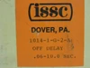 Kanson 1014-1-G-2-A; Solid State Timer Relay .06~10s; 115 VAC In
