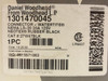Woodhead 27W47BLK; Watertite Connector; 20A; 125V; 2P; Black