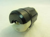Leviton 2411; Locking Plug; 20A; 125/250V