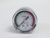 TMS DEM100-22; Pressure Gauge; 0-15PSI; 1/8"NPT; 1-1/2"Dial