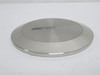 Industry-Std 11P794; Sanitary Solid End Cap; SS-304; 3" Clamp