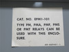 Sylvania EPM1-101; Enclosed Lighting Relay Assy 5UUH3
