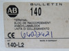 Allen-Bradley 140-L2; Link Connector; 3 Phase; 600VAC; 65A