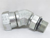 Eaton 2067-6-6S; Steel Elbow Adaptor 45Deg; 3/8NPT x 3/8 BOSS
