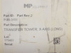 MP Equipment P803151; Transfer Tower; Long; X/Axis