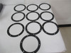Stemco 3118; Lot-10 Hub Cap Gasket 6-3/4" Bolt Circle 6 Holes