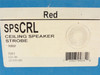 System Sensor SPSCRL; Ceiling Mount Speaker Strobe; 12-24VDC