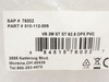 SHI 810-112-009; Fiber Optic Patch Cable; 10' Long