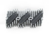Intralox 117539; Belt Link 4500 Dual R/A 29.8W GBB; RD; AC