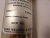 Oxweld H-16-NG; Back Pressure Check Valve; 3/4" NPT
