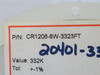 Venkel  CR1206-8W-3323FT; Lot-4800 Chip Resistor; 332Kohm