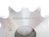 MFG- SS60B14X1-1/4; Sprocket #60; SS; 14 Teeth; 1-1/4"ID
