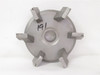 Urschel 60536; Impeller; 6-Paddle; DI-O-Cut; 2"