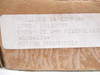 Phillips PXP80-25; Fiberglass Filter; 1-7/8"ID x 3.4"OD