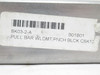 MFG- SK03-2-A; T-Handle Draw Bar Pinch Block SS; 15-1/8' long