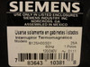 Siemens B125H00S01; Circuit Breaker; 1P; 25A; 120V