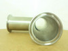 MFG- 11L872; Sanitarty Clamp Tee; 2" Tube; T316L