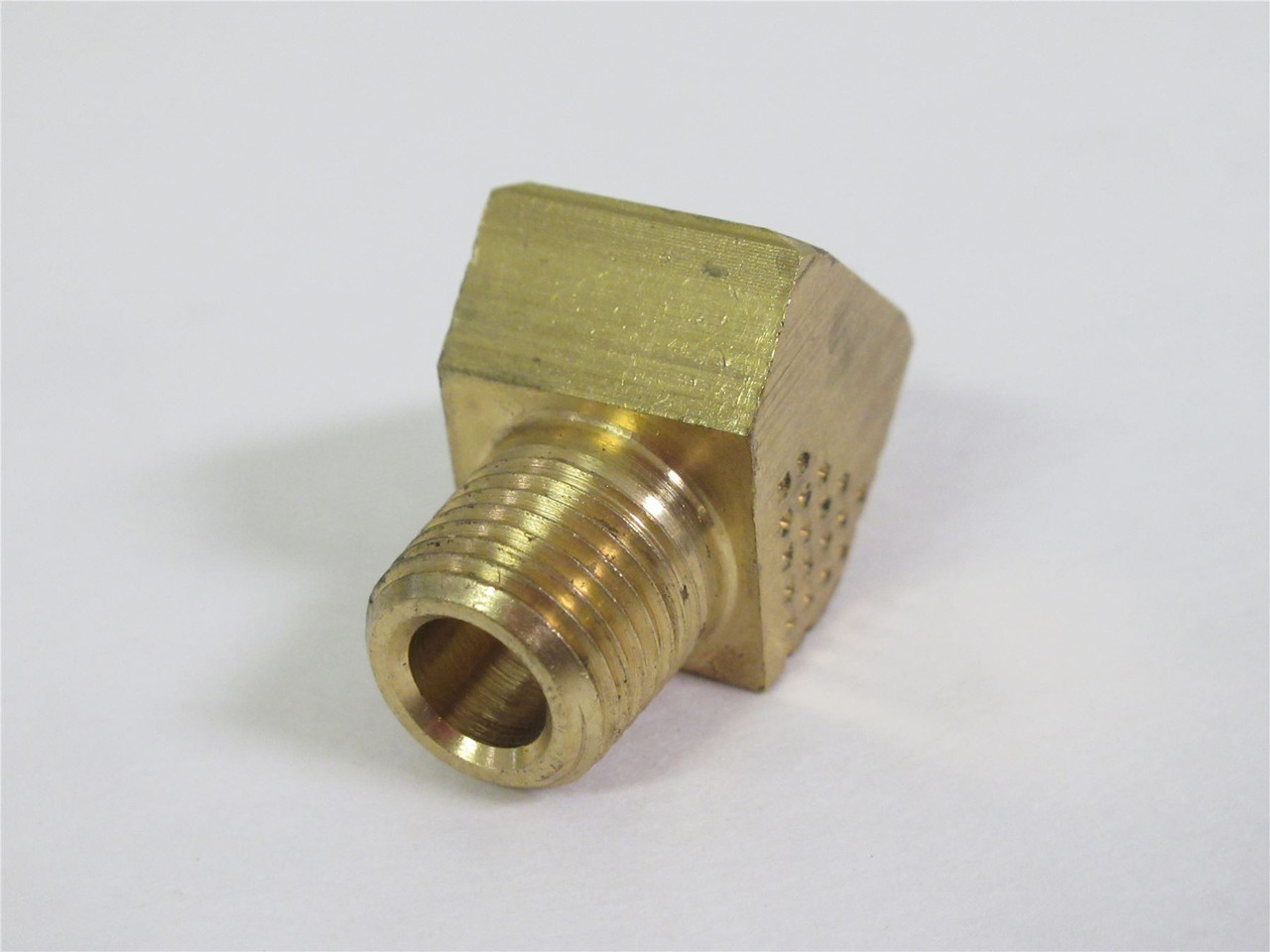 MFG- 46M432, Lot-2 Brass 45º Elbow Fitting, 1/8"NPT X 1/8"NPT