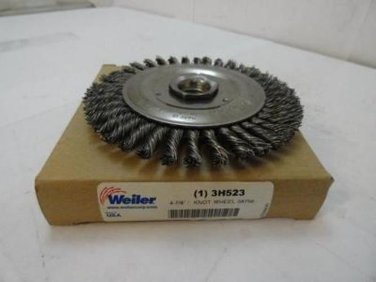 Weiler 3H523; Knot Wheel Brush 5"