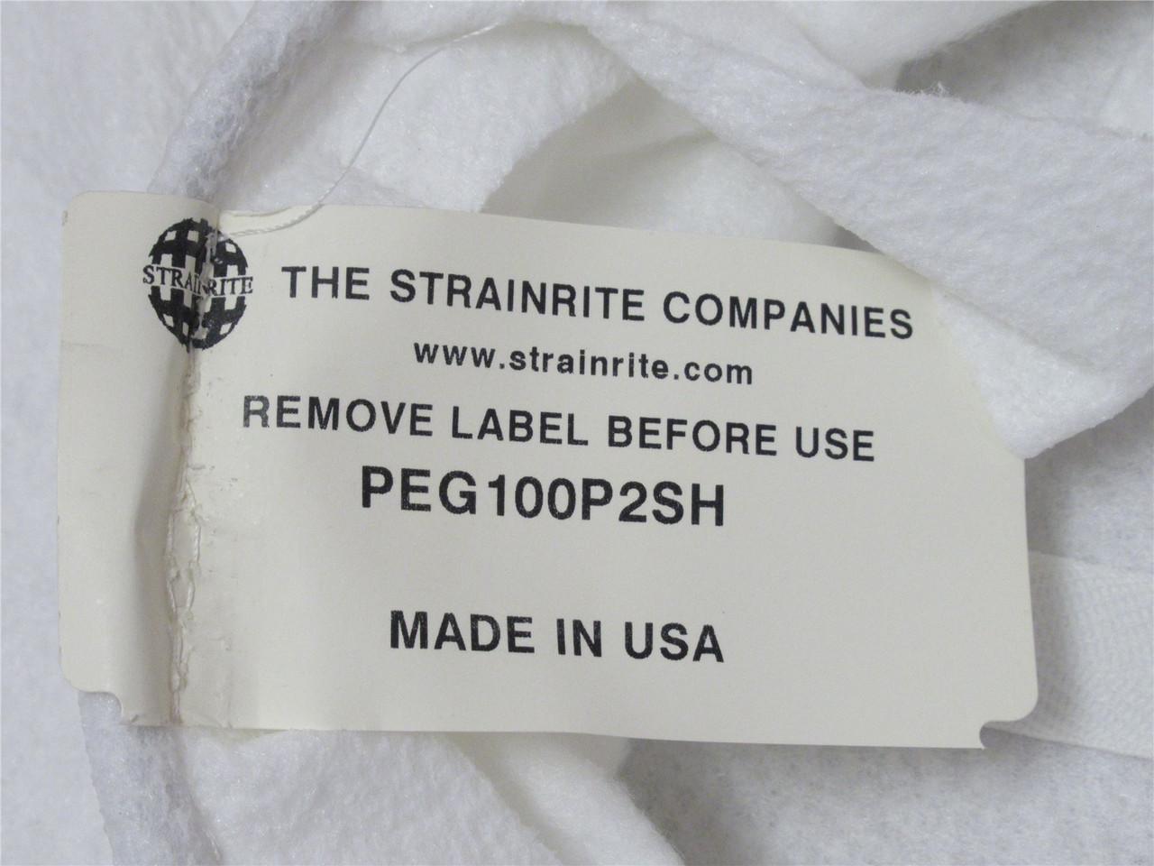 Strainrite PEG100P2SH; Lot-40 Polyester Filter Bag; Size 2