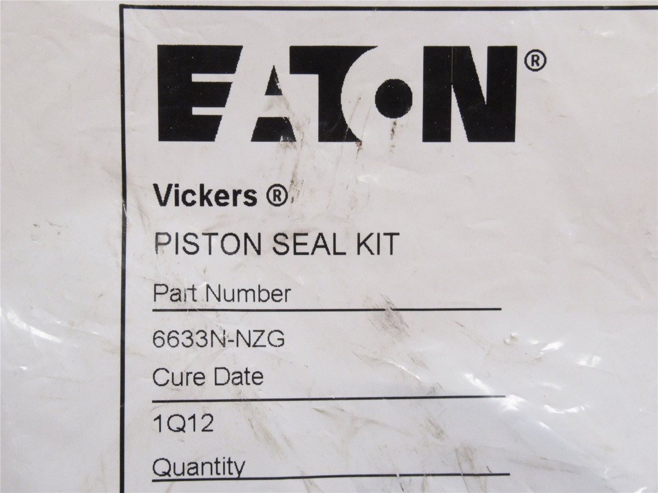 Eaton 633N-NZG; Vickers Hydraulic Piston Seal Kit