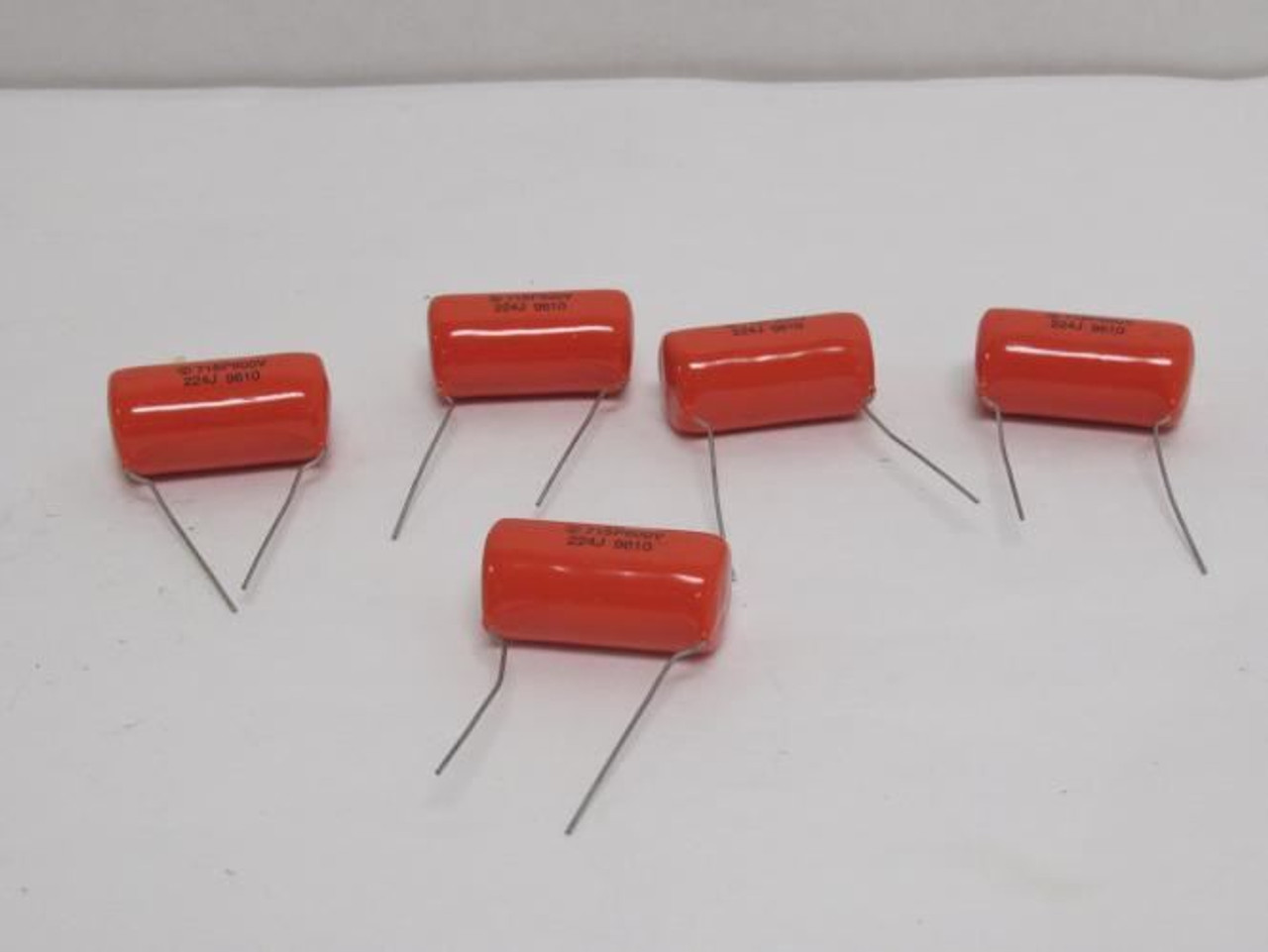 Cornell-Dubilier 715P15456MD3; Lot-5 Polypro Film Capacitors