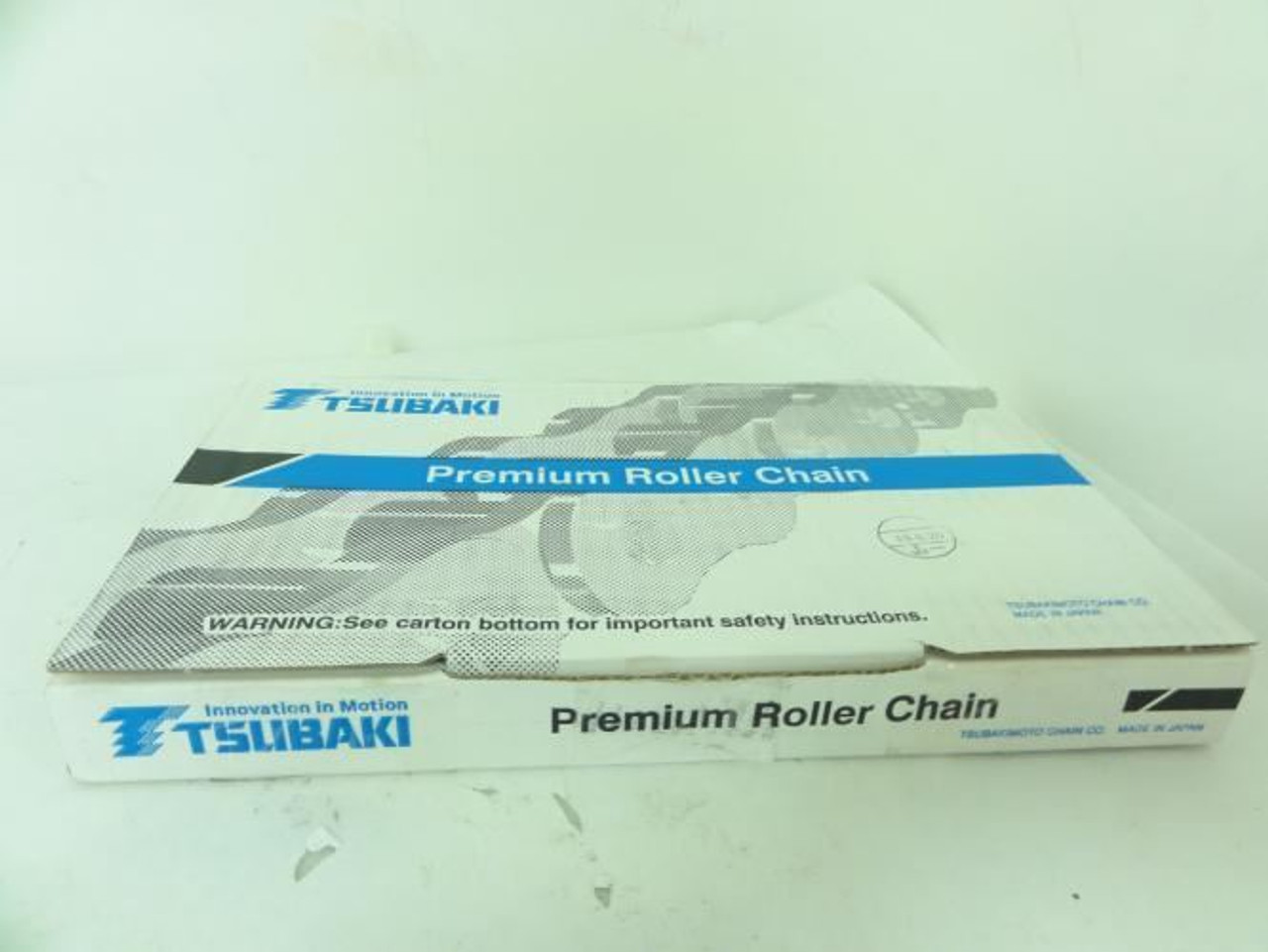 Tsubaki RS40-SS-1; Roller Chain SS # 40; 10ft; 1/2" Pitch