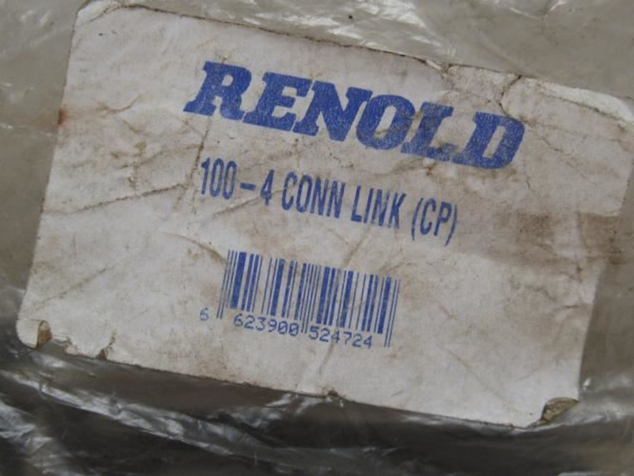 Renold 100-4 CONN LINK; Cottered Connecting Link #100