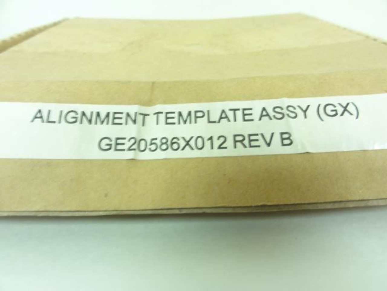 Fisher GE20586X012; Alignment Template Assembly