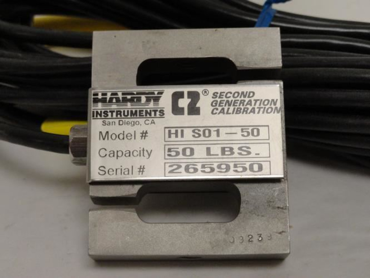 Hardy HI S01-50; Load Cell; 50Lb Capacity