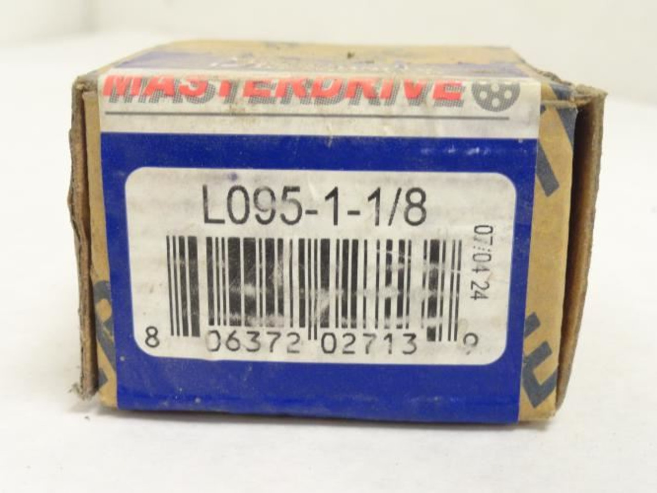 Masterdrive L095 1-1/8; Jaw Coupler Hub 1-1/8"ID; 2.11" OD