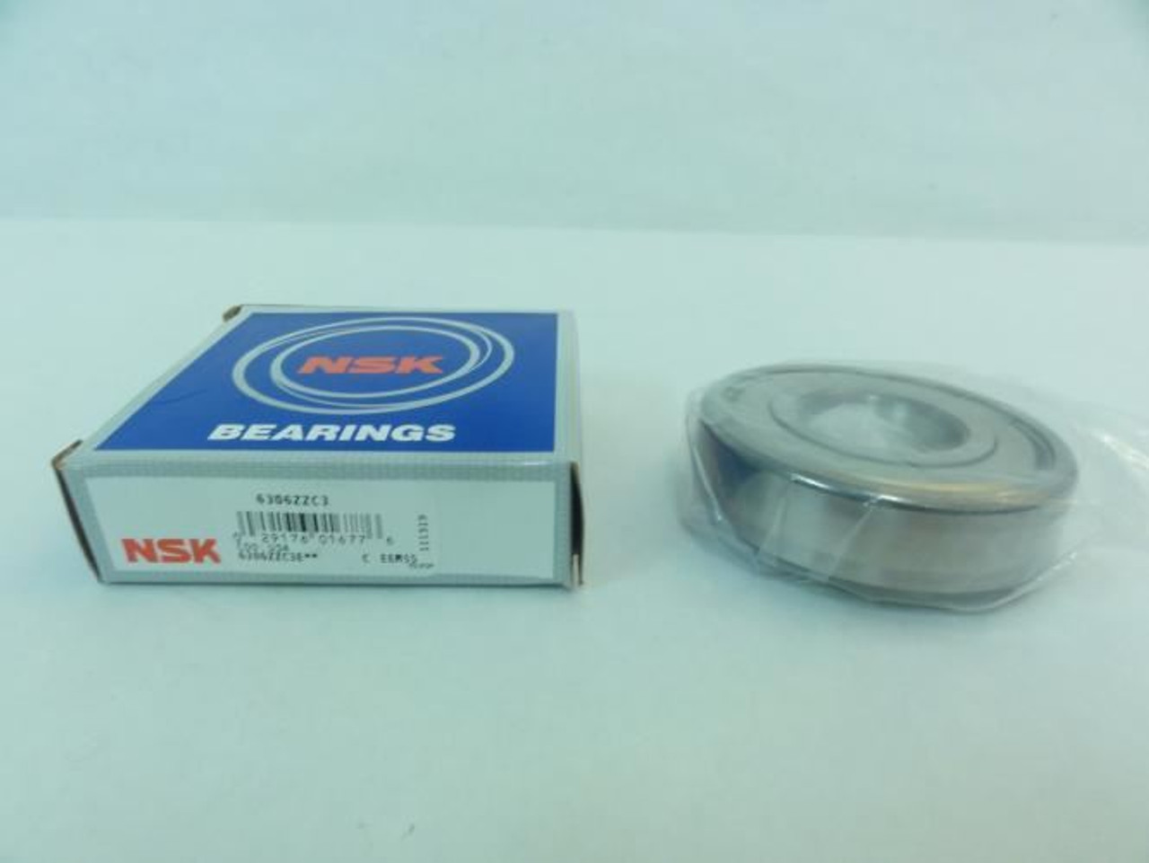 NSK 6306ZZC3; Ball Bearing; 30mm ID; 72mm OD; 19mm Width