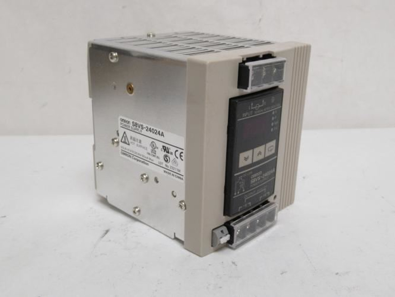 Omron S8VS-24024A; Power Supply; 100-240VAC In; 24VDC Out