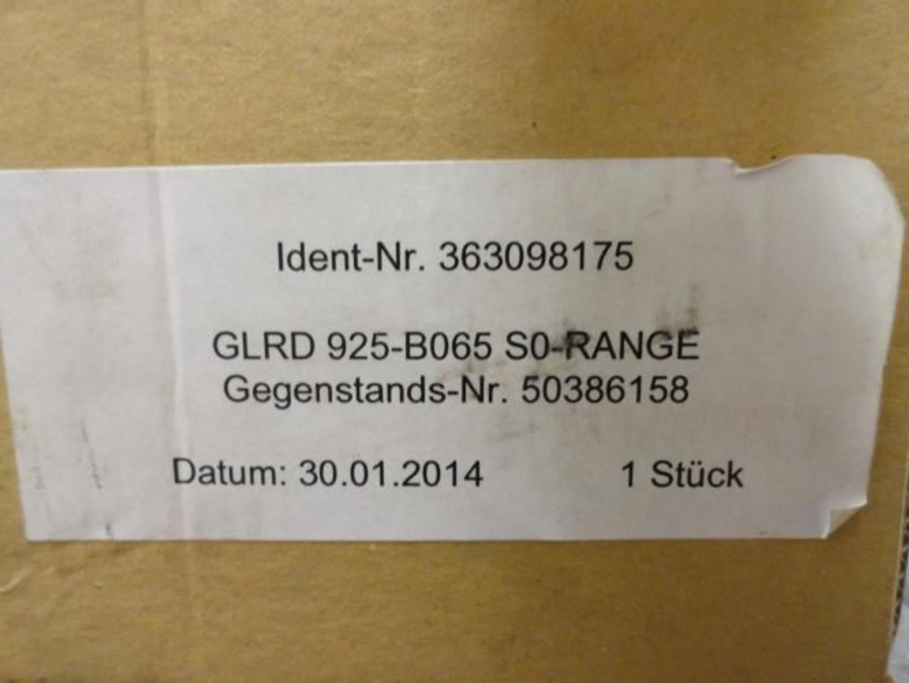 Gegenstands GLRD 925-B065 SO-RANGE; Mechanical Seal 363098175