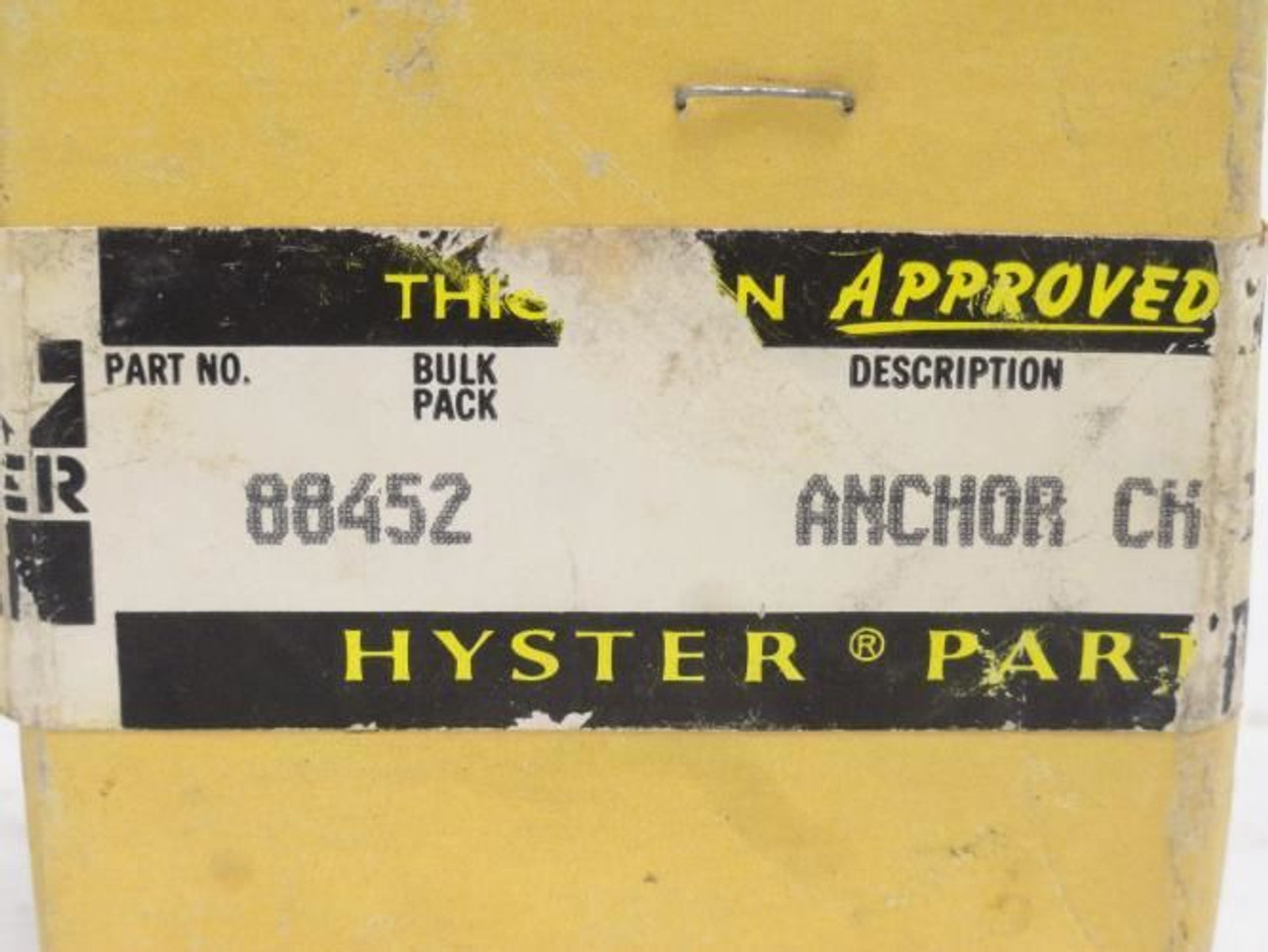 Hyster 88452; Chain Anchor