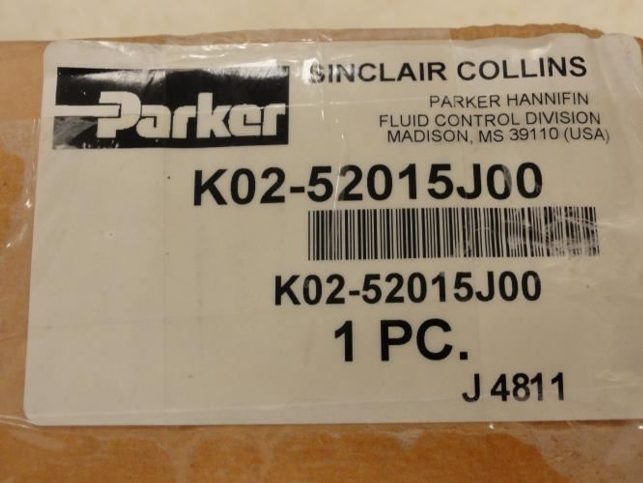 Parker K02-52015J00; Air Actuated Valve 1-1/4 NPT 250Psi