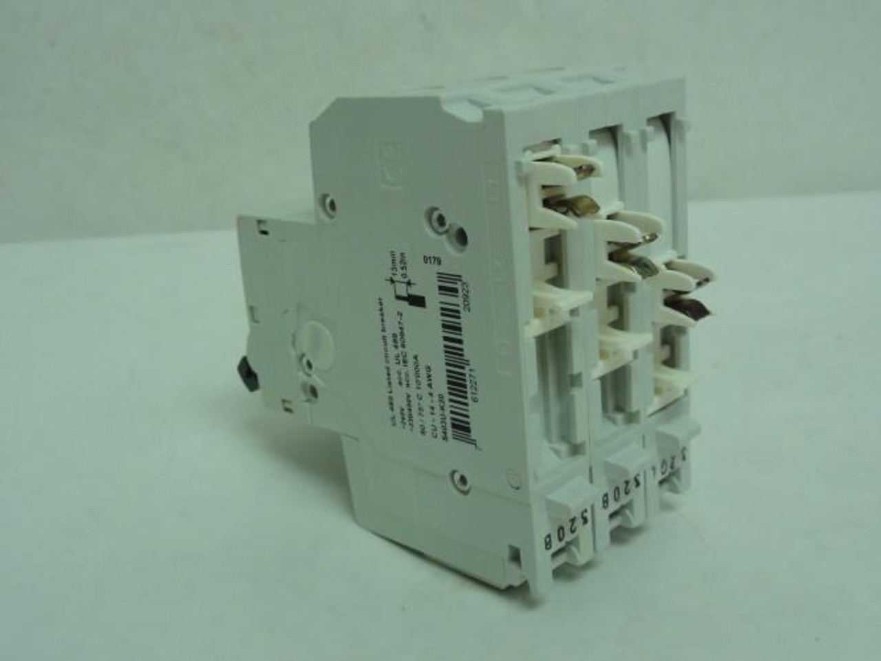 ABB S403U-K20; Circuit Breaker; 20A; 3P; 240Vac
