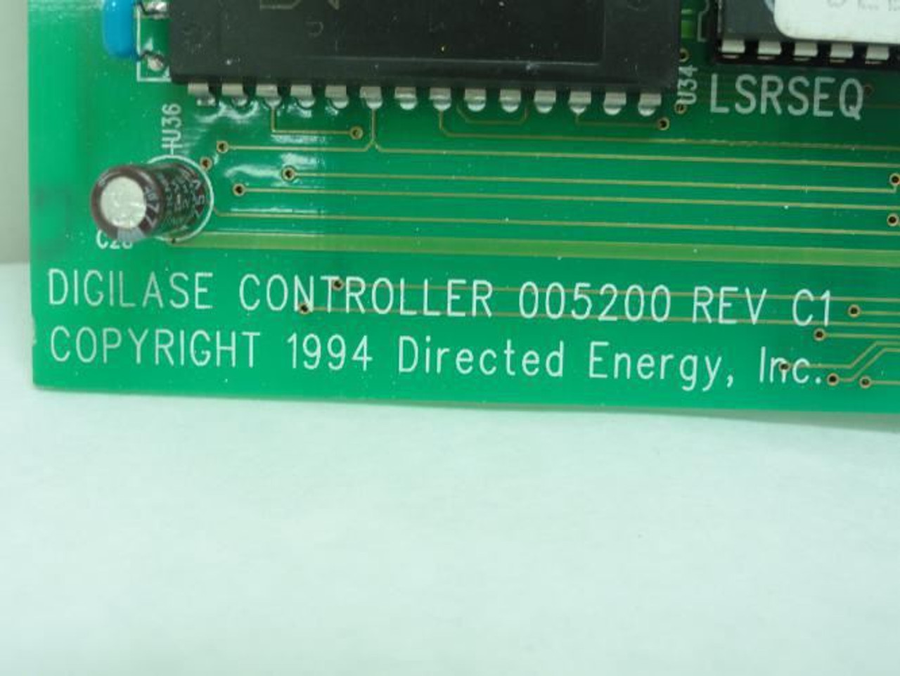 Digilase 5200; Controller PC Board; Rev C1