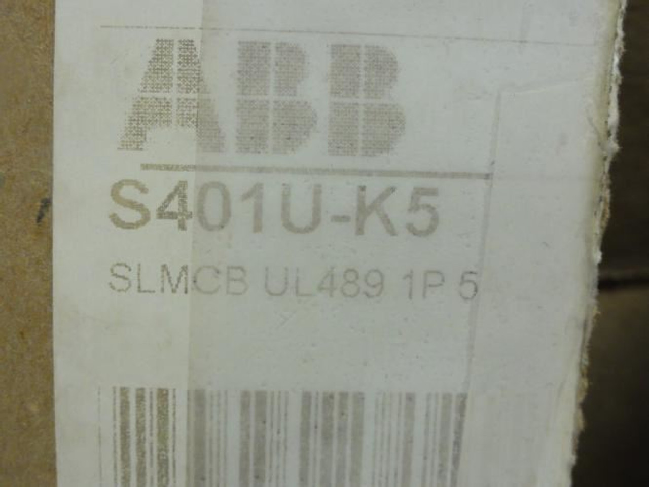 ABB S401U-K5; Mini-Circuit Breaker; 5A; 1 Pole; 240V