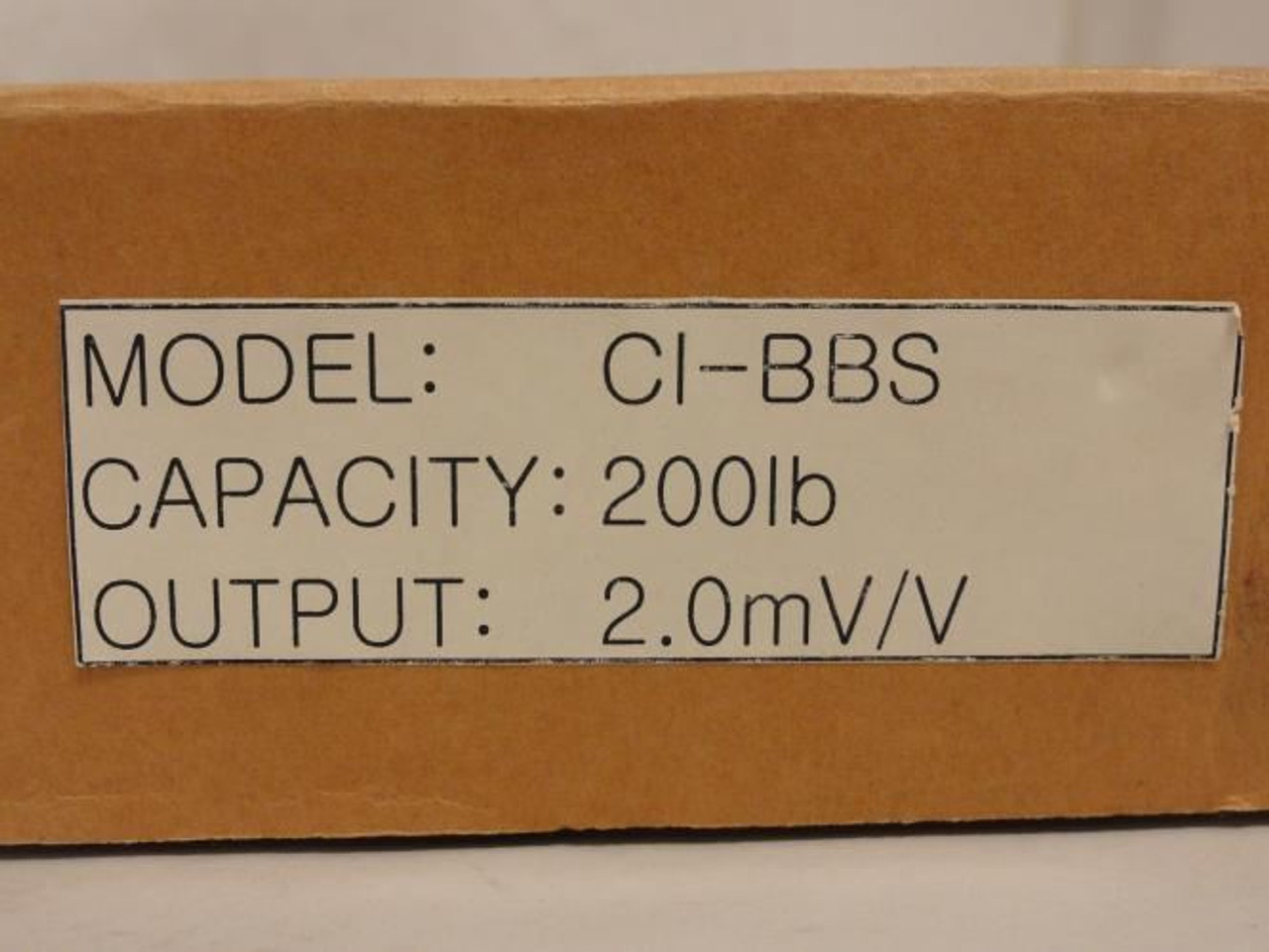 Coti CI-BBS; Load Cell; 200 lbs Capacity; 2.0mV/V