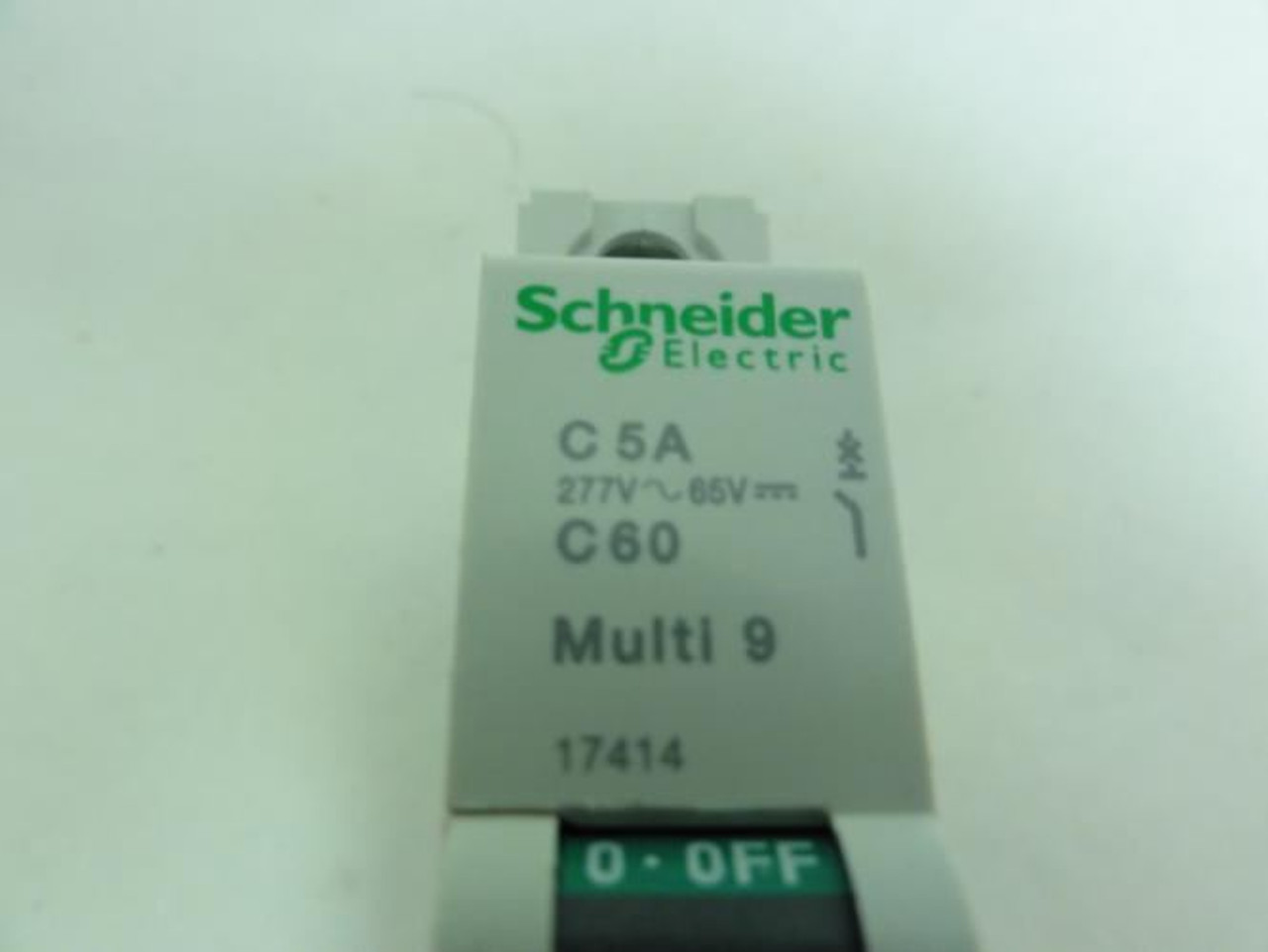 Schneider 60123; Circuit Breaker; 5A; 1P; 240VAC; 60VDC