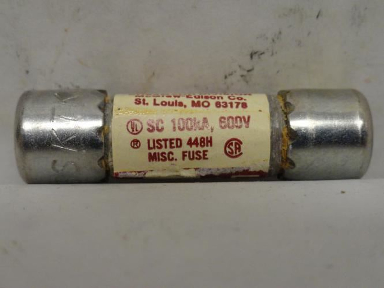 Limitron KTK 1/2; Fast Acting Fuse; 1/2A; 600VAC