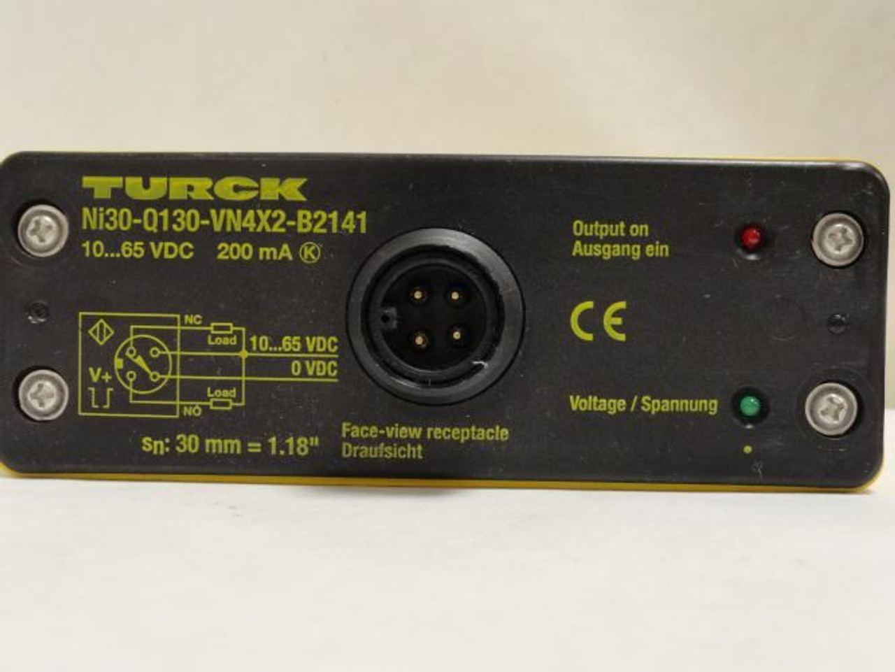 Turck Ni30-Q130-VN4X2-B2141; Inductive Sensor 15180; 10-65VDC