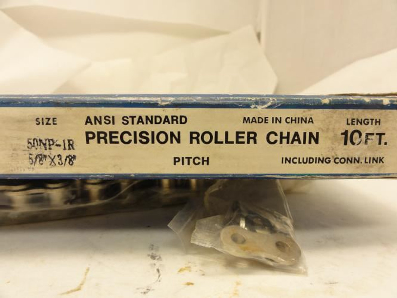 Allied-Locke 50NP-1R;  Precision Roller Chain # 50; 5/8" Pitch