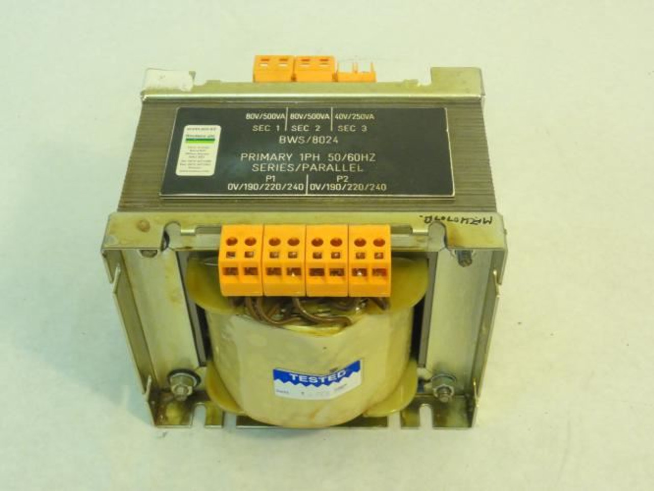 Routeco BWS/8024; Transformer (One Plastic Cover Broke Off)