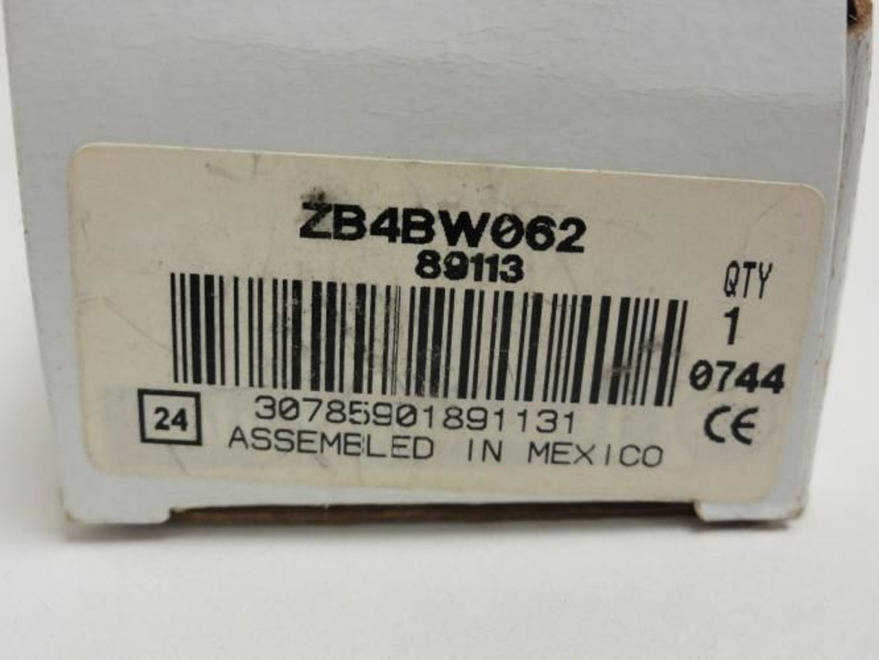 Telemecanique ZB4-BW062; Contact W/Light Block 1NC; 250V