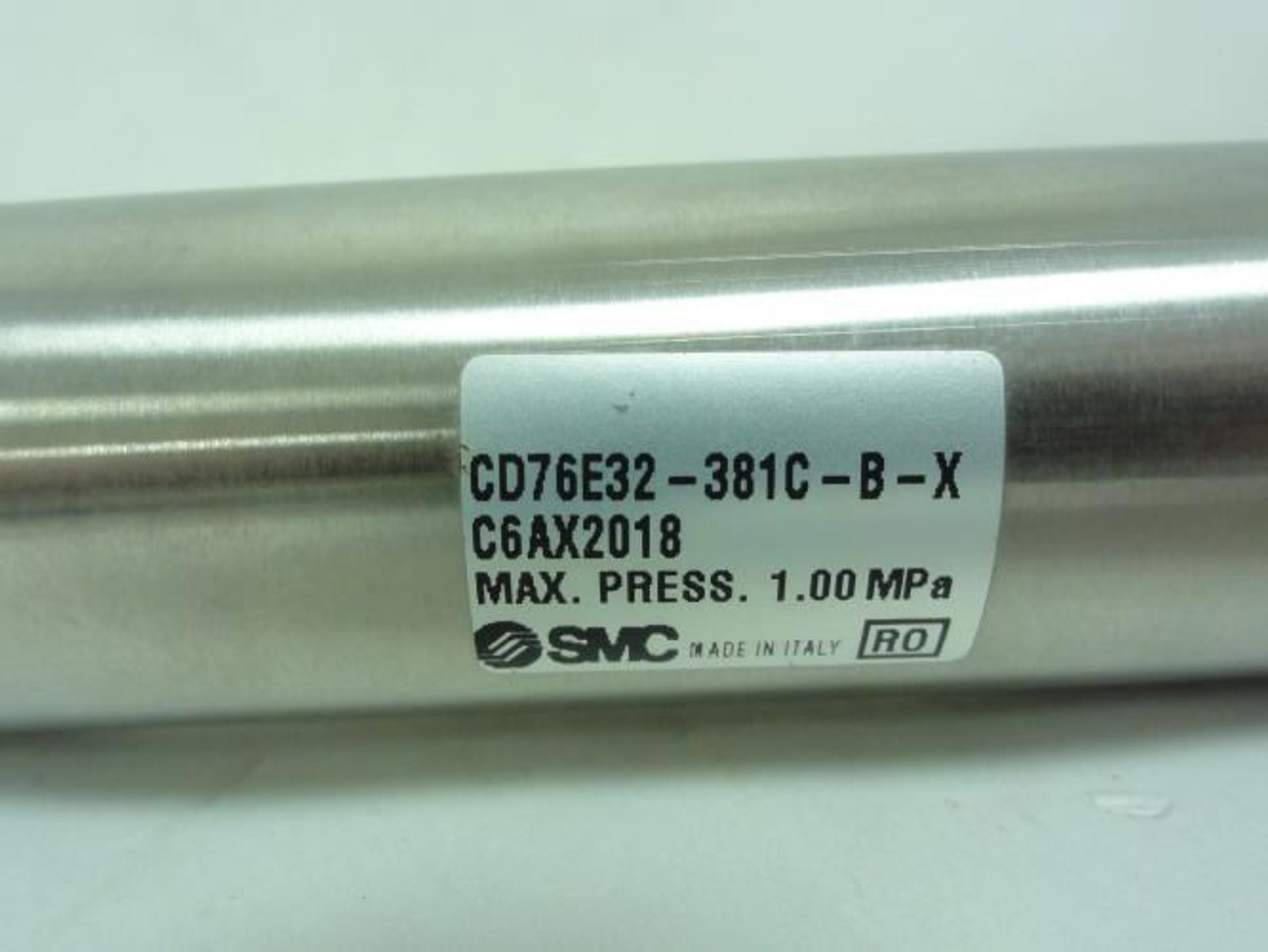 SMC CD76E32381CBX; Air Cylinder; 381mm Stk; 32mm Bore